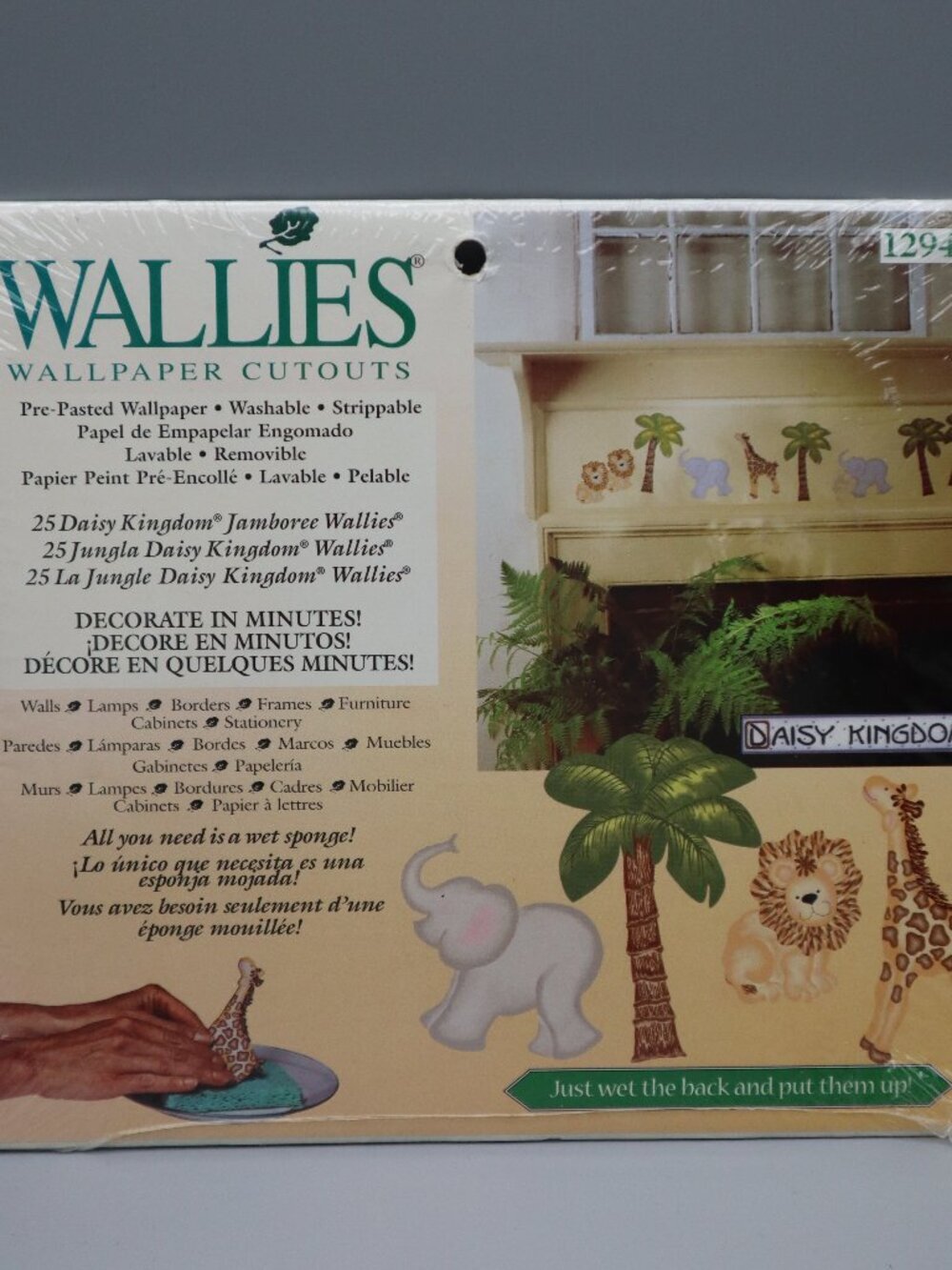 Daisy Kingdom Wallies Wallpaper Cutouts Jungle Safari Animal 25 Pieces #12946